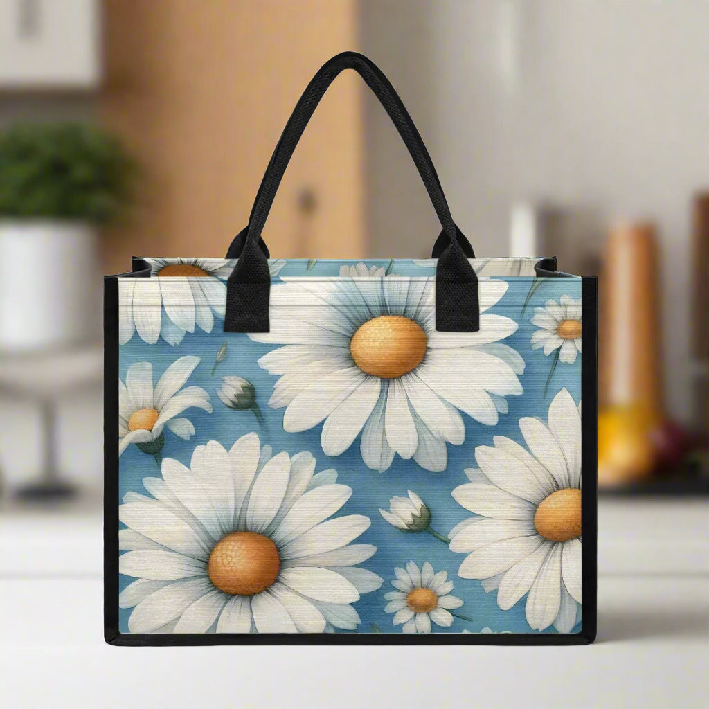 Blue Sky Blooms Shopping Tote - Kim’s Signature Beauty & Accessories    