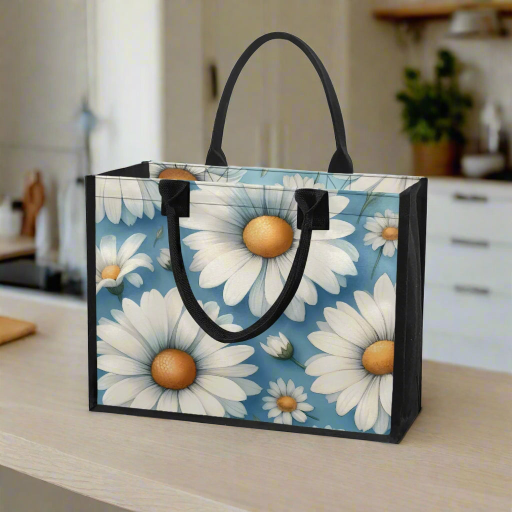Blue Sky Blooms Shopping Tote - Kim’s Signature Beauty & Accessories    