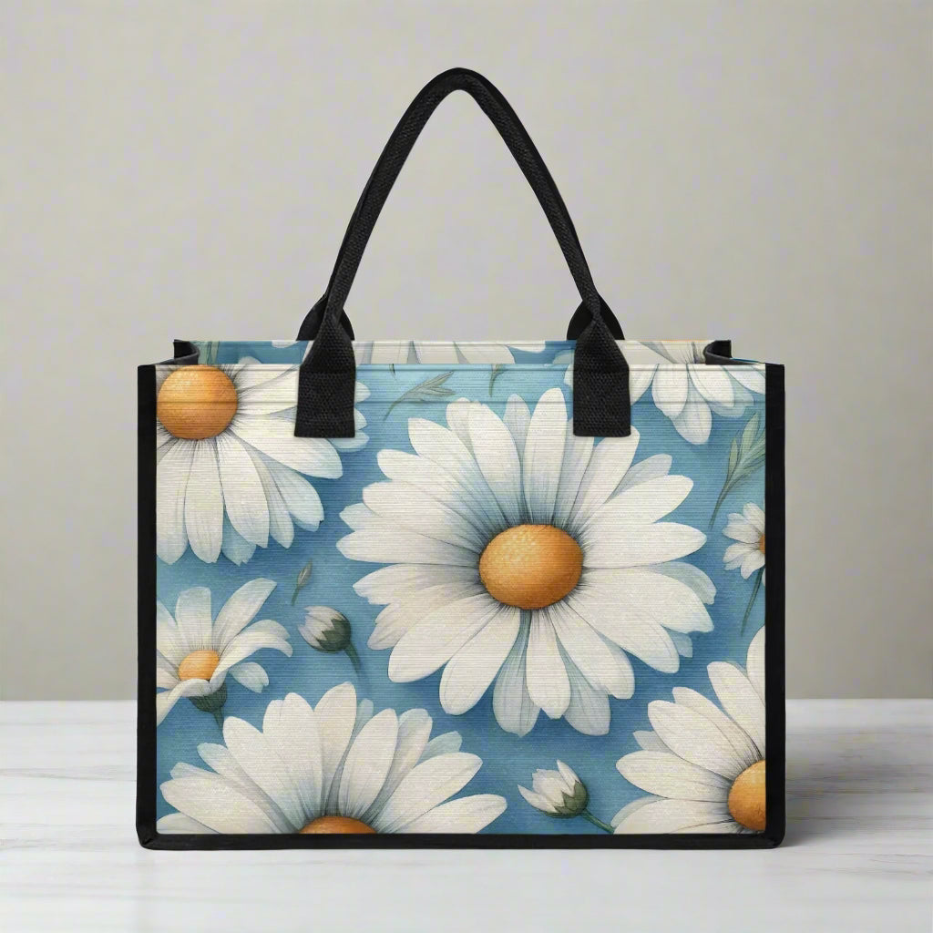 Blue Sky Blooms Shopping Tote - Kim’s Signature Beauty & Accessories    