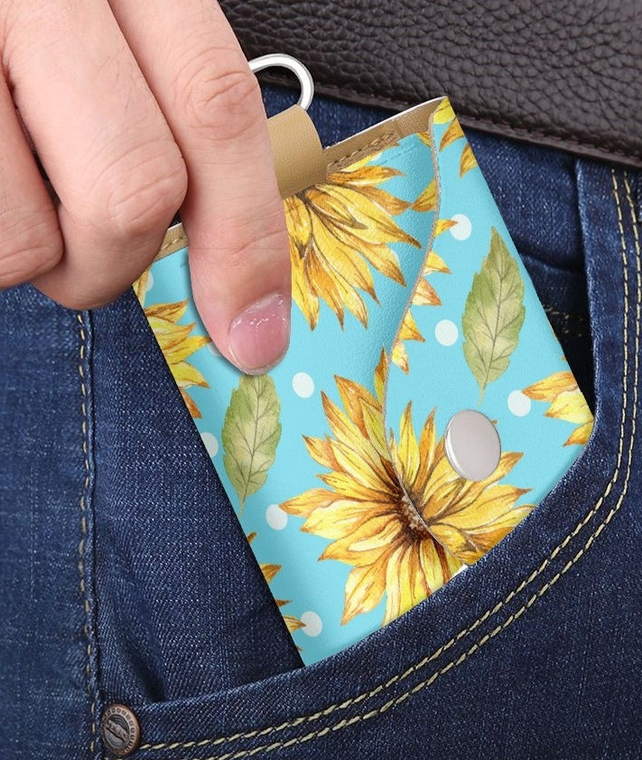 Blue Sunshine Key Holder Case - Kim’s Signature Beauty & Accessories    