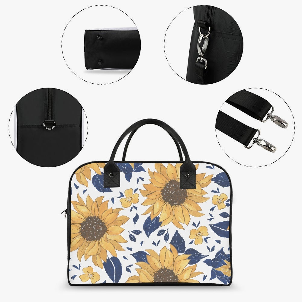 Blue Sunshine Large Travel Handbag - Kim’s Signature Beauty & Accessories    