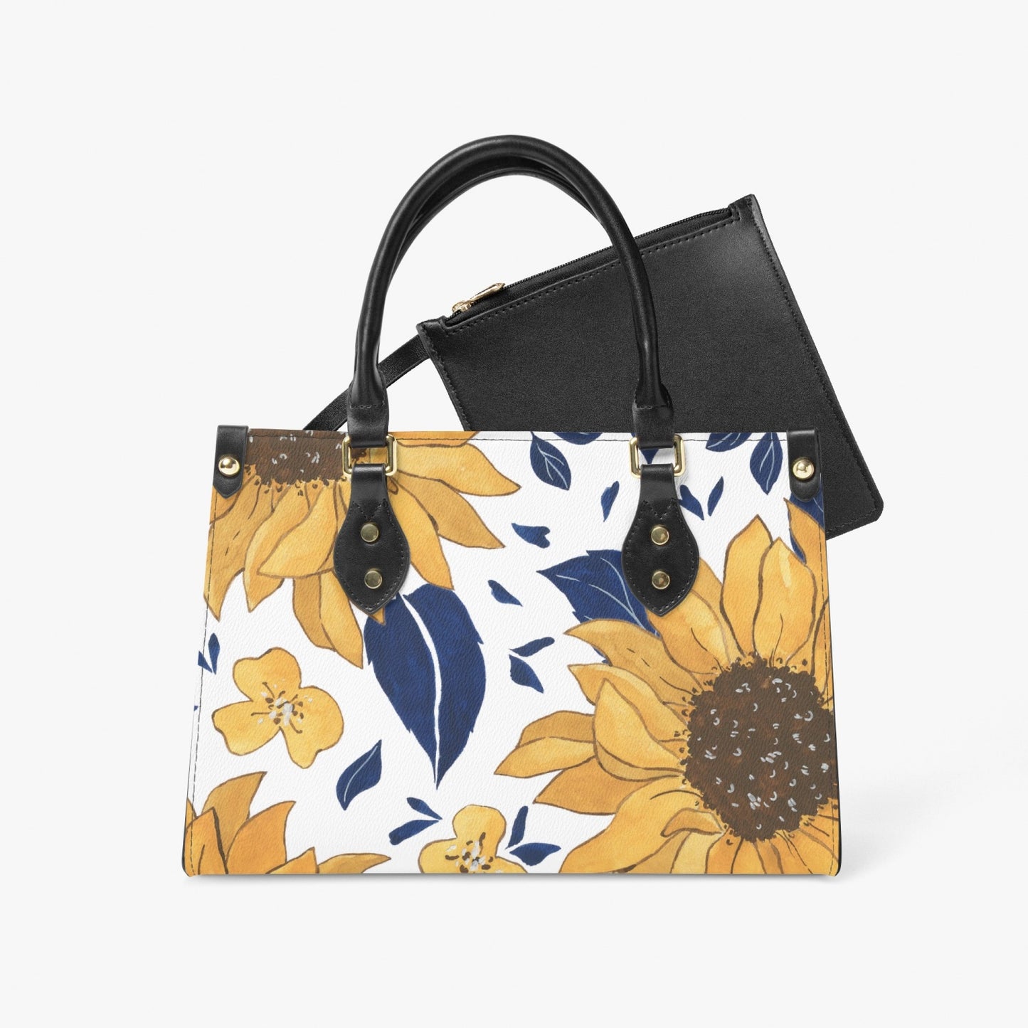 Blue Sunshine Tote Bag - Long Strap and Inner Bag - Kim’s Signature Beauty & Accessories    