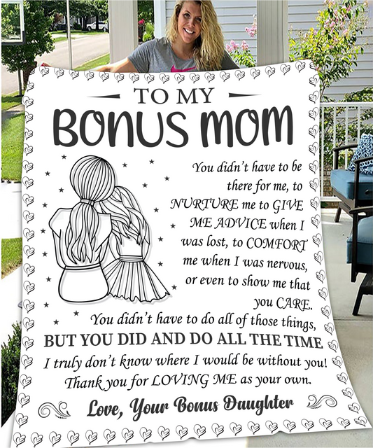 Bonus Mom Blanket (50X60) - Kim’s Signature Beauty & Accessories    