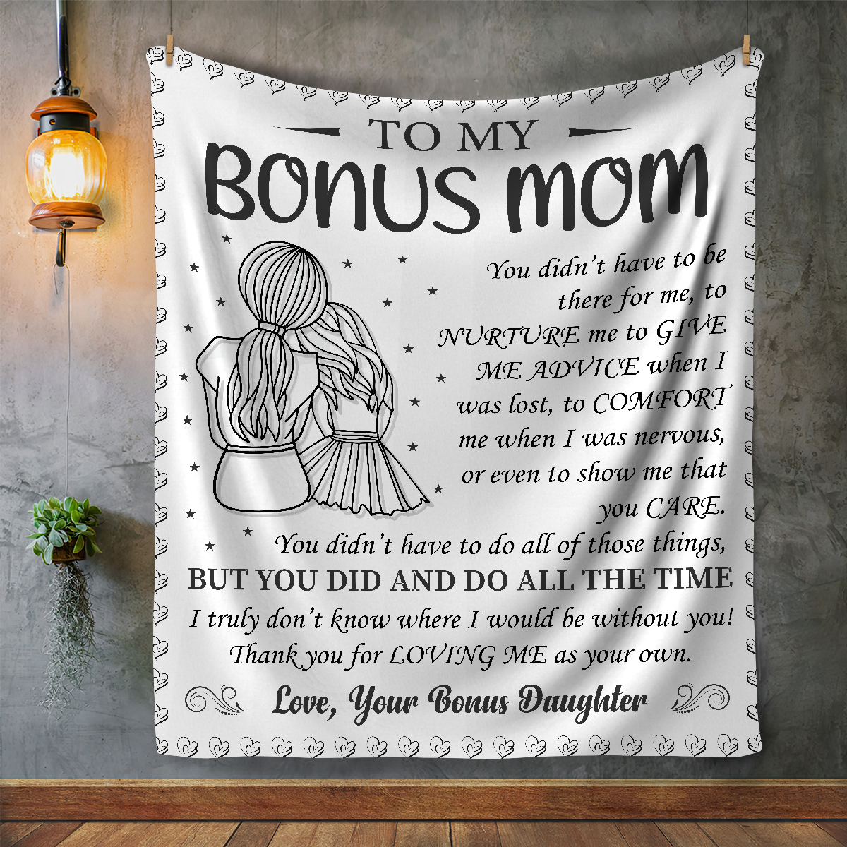Bonus Mom Blanket (50X60) - Kim’s Signature Beauty & Accessories    