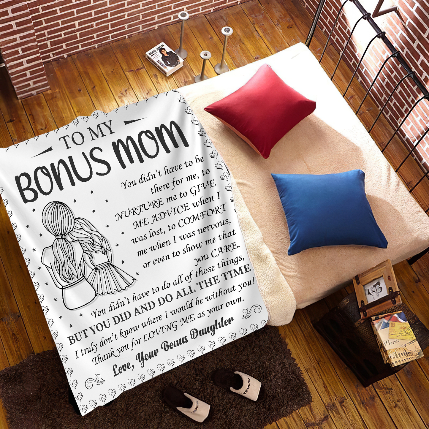 Bonus Mom Blanket (50X60) - Kim’s Signature Beauty & Accessories    