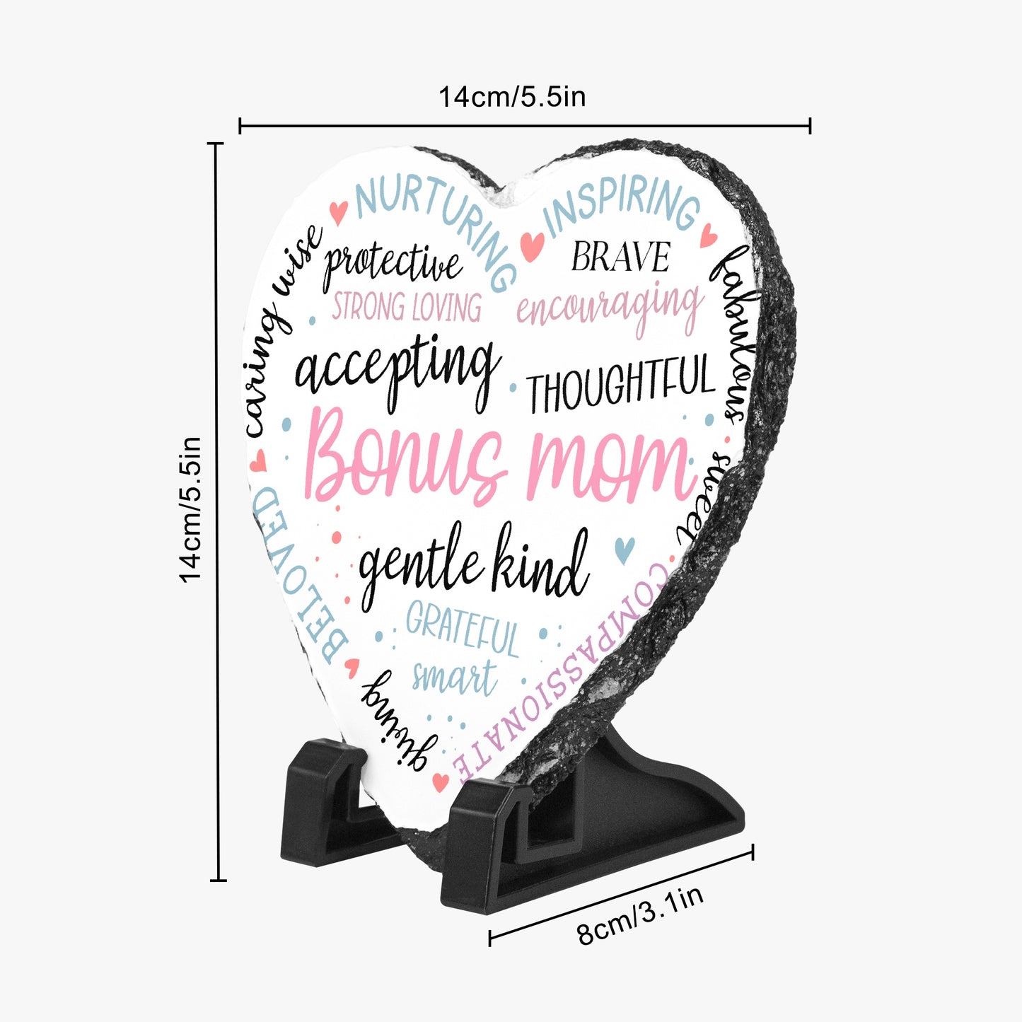 Bonus Mom – Chosen with Love, Plaque - Kim’s Signature Beauty & Accessories    