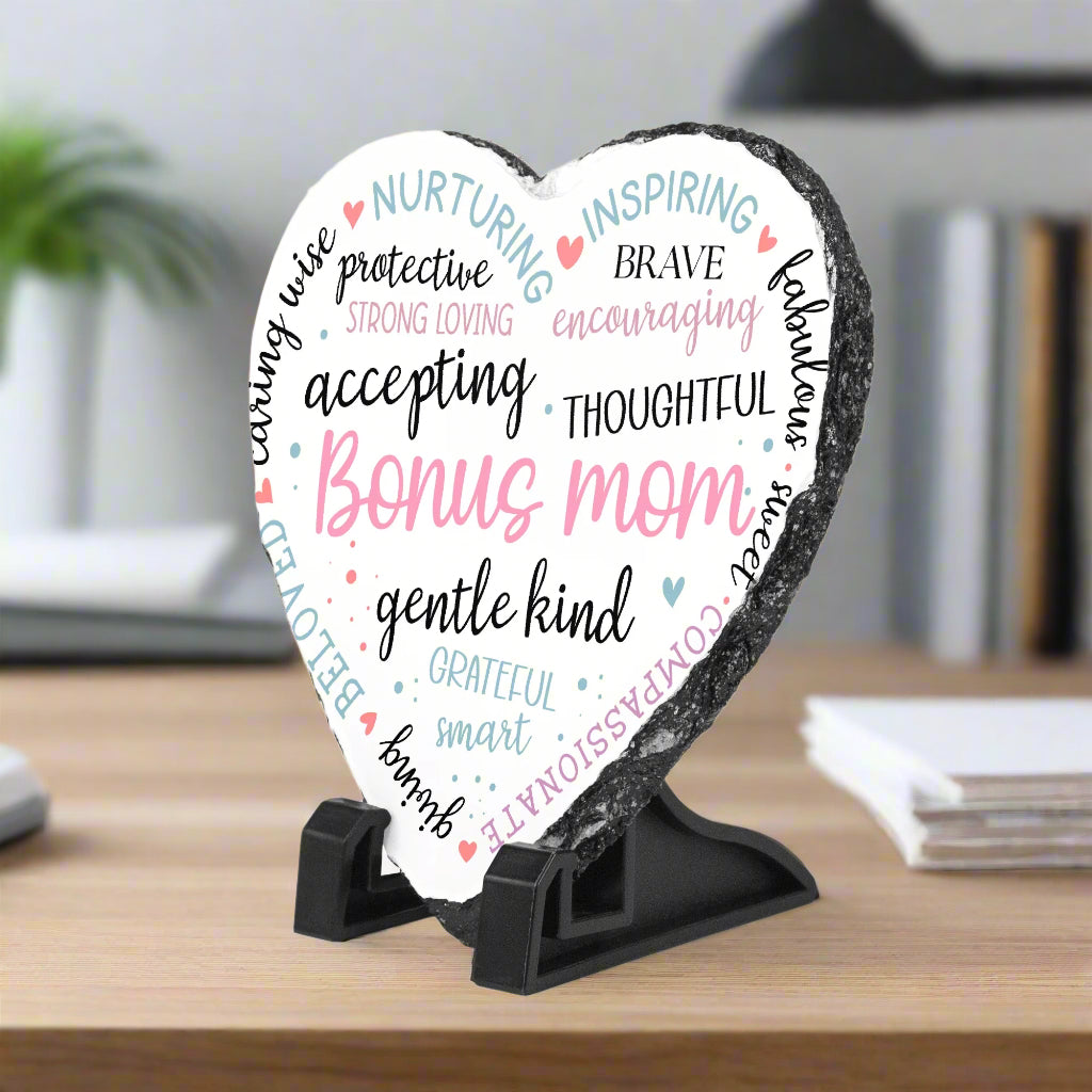 Bonus Mom – Chosen with Love, Plaque - Kim’s Signature Beauty & Accessories    