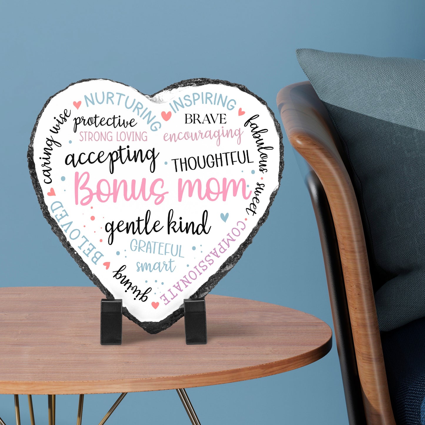 Bonus Mom – Chosen with Love, Plaque - Kim’s Signature Beauty & Accessories    
