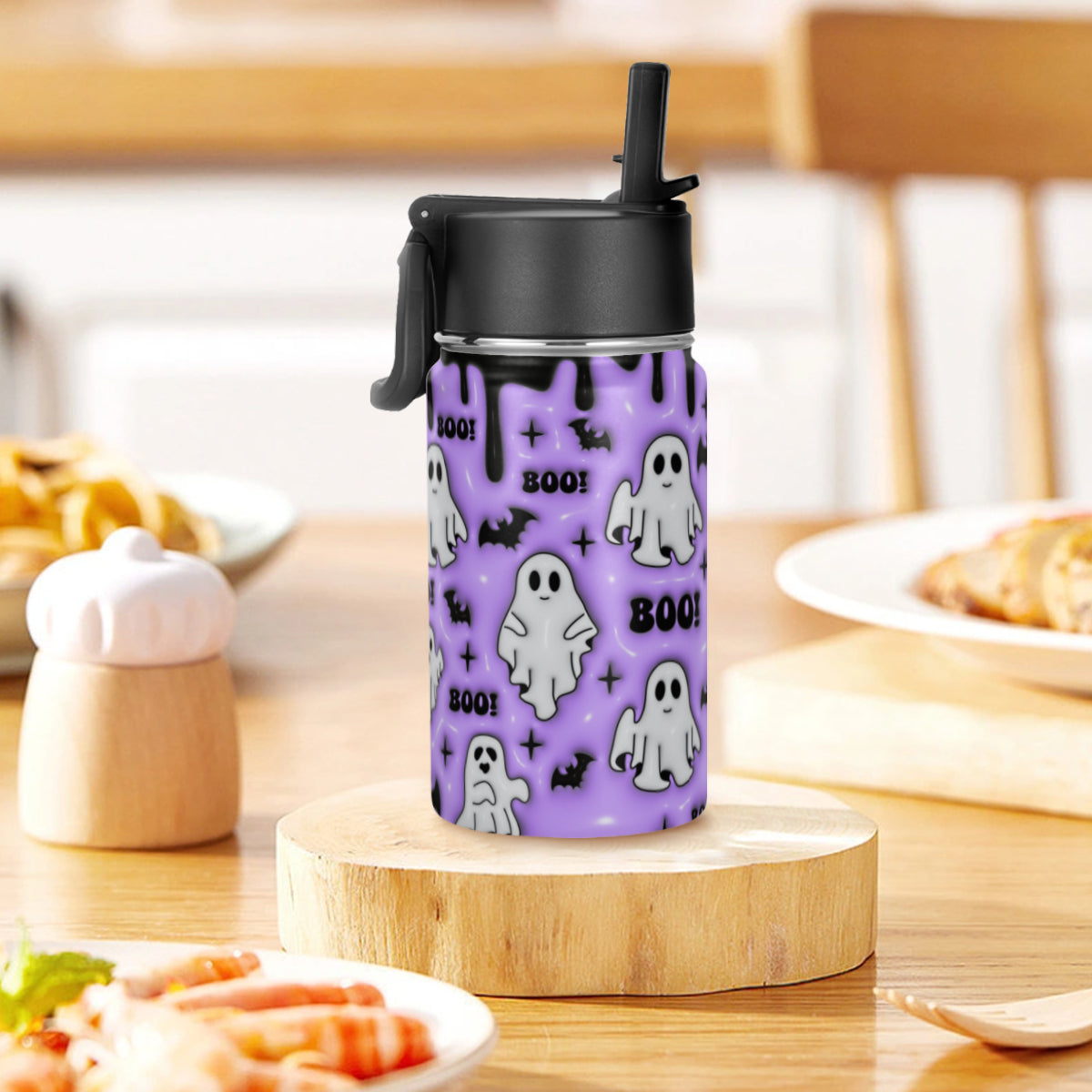 Boo & Ghost Halloween 12oz Tumbler - Kim’s Signature Beauty & Accessories    