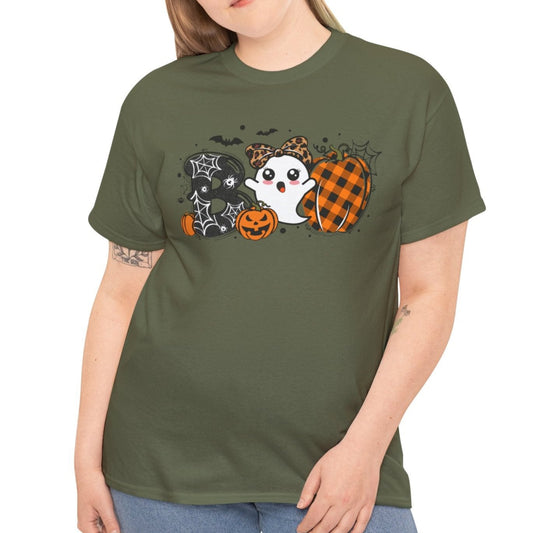 Boo Ghost Halloween Tee - Kim’s Signature Beauty & Accessories    