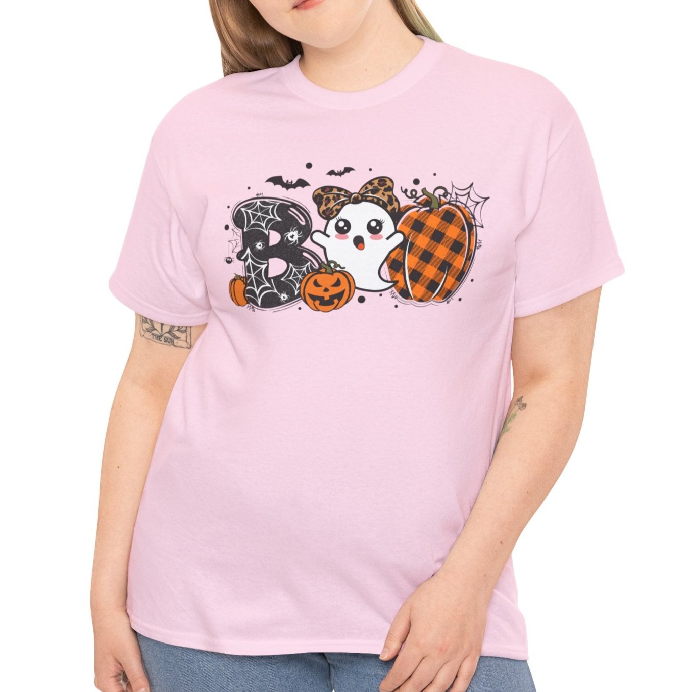 Boo Ghost Halloween Tee - Kim’s Signature Beauty & Accessories    