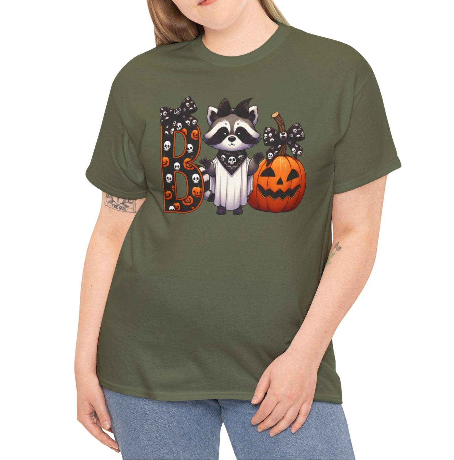 Boo Raccoon and PumpkinTee - Kim’s Signature Beauty & Accessories    
