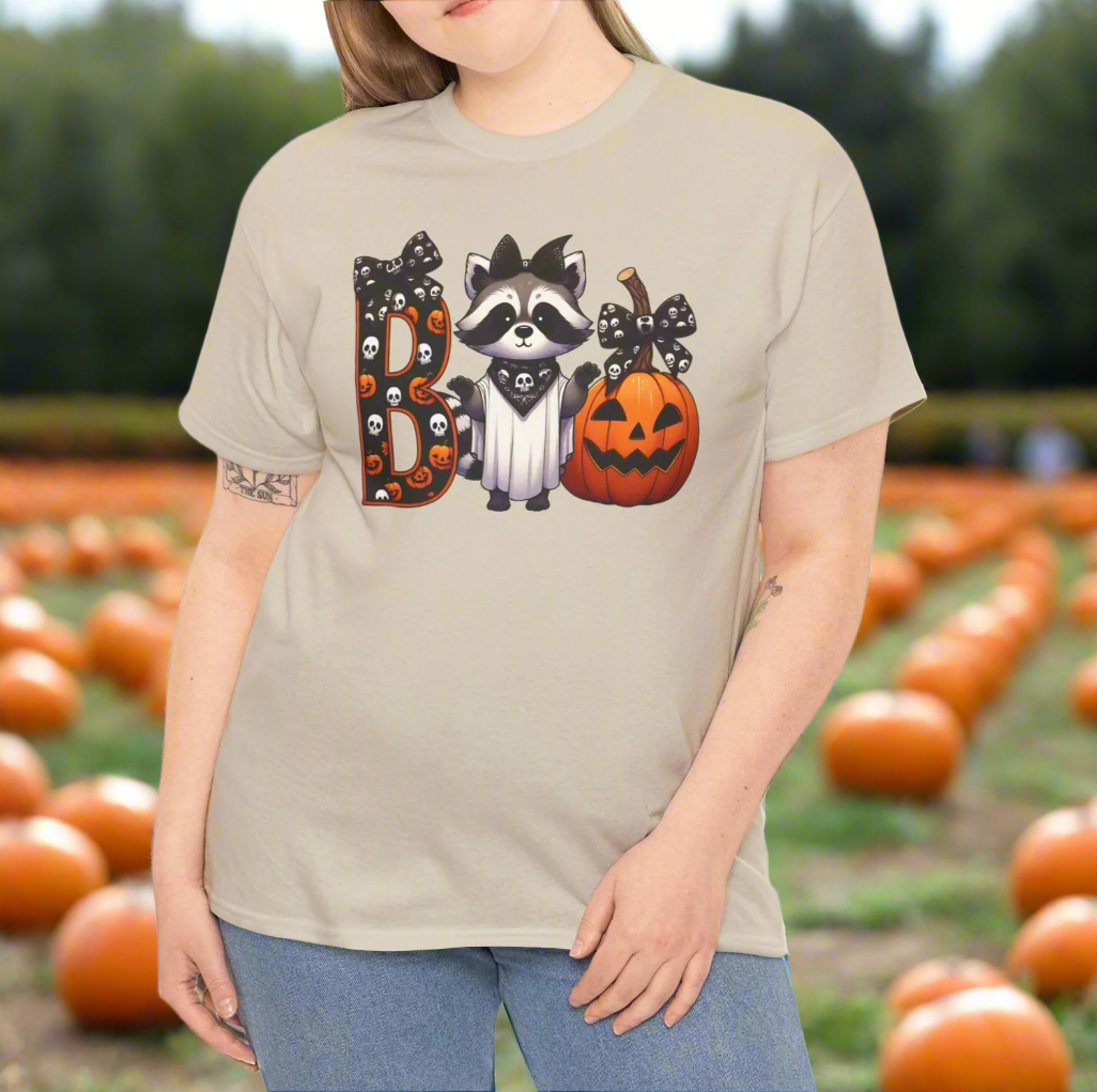 Boo Raccoon and PumpkinTee - Kim’s Signature Beauty & Accessories    