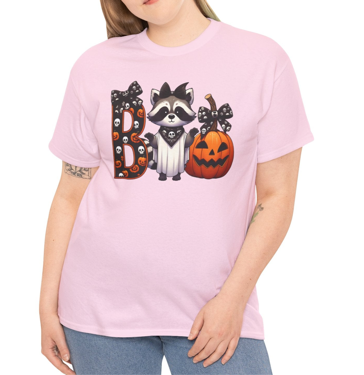 Boo Raccoon and PumpkinTee - Kim’s Signature Beauty & Accessories    