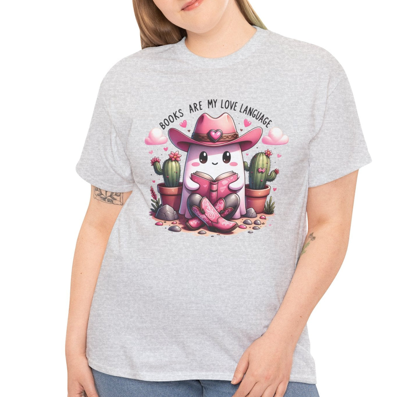 Books are my love language Tee - Kim’s Signature Beauty & Accessories    