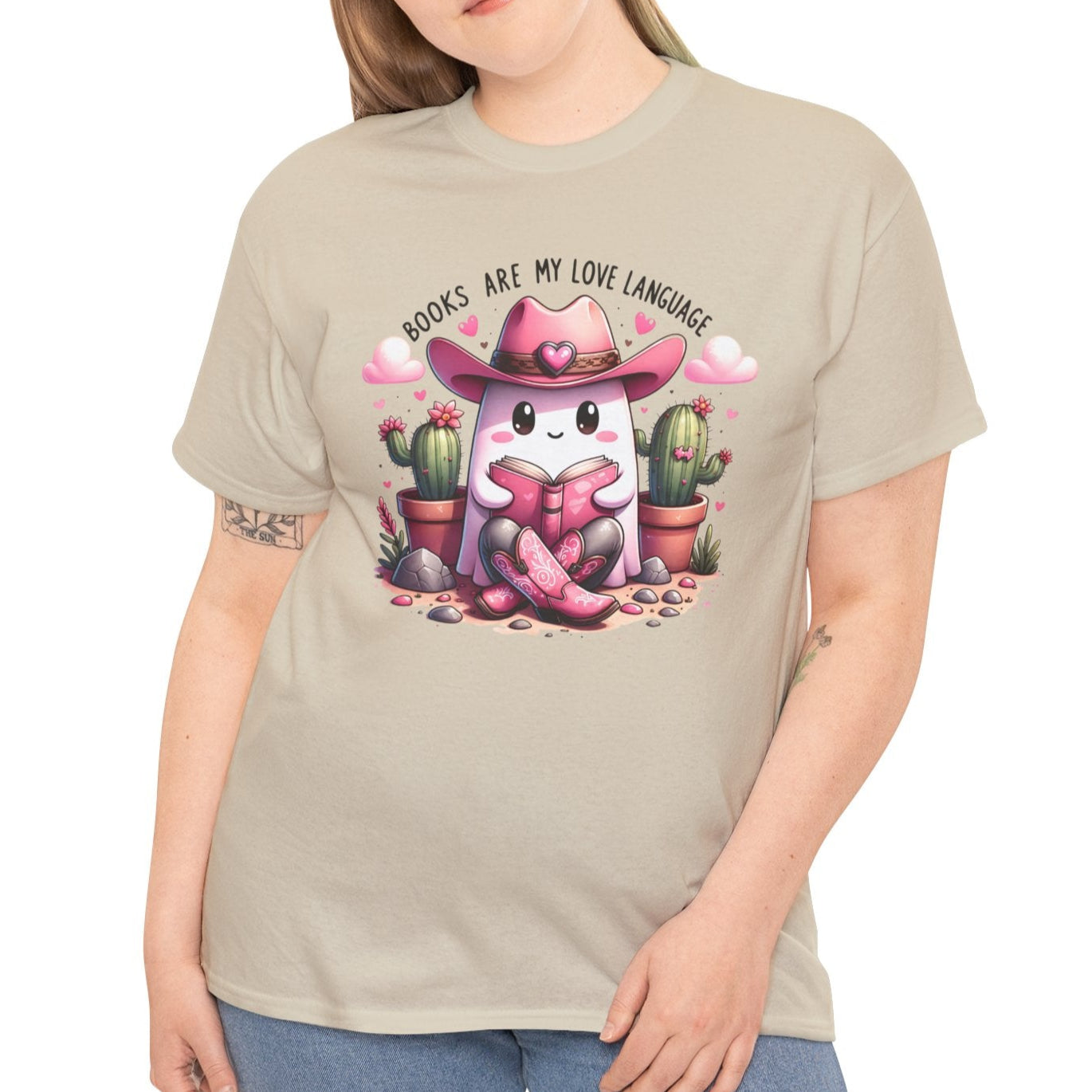 Books are my love language Tee - Kim’s Signature Beauty & Accessories    