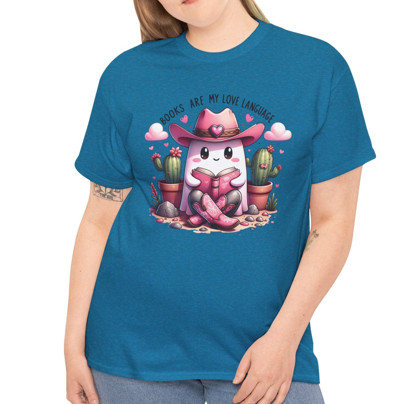 Books are my love language Tee - Kim’s Signature Beauty & Accessories    