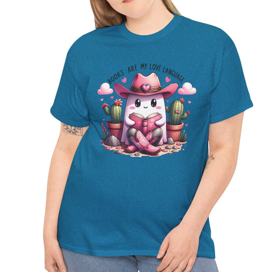 Books are my love language Tee - Kim’s Signature Beauty & Accessories    