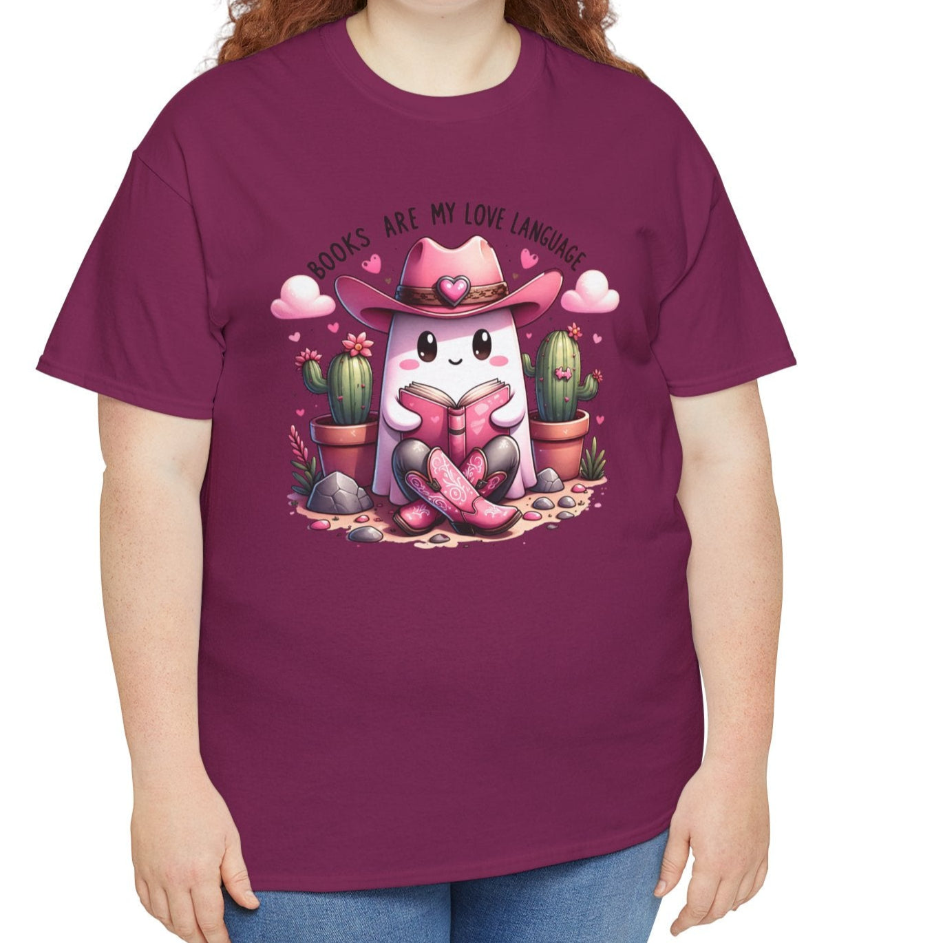 Books are my love language Tee - Kim’s Signature Beauty & Accessories    