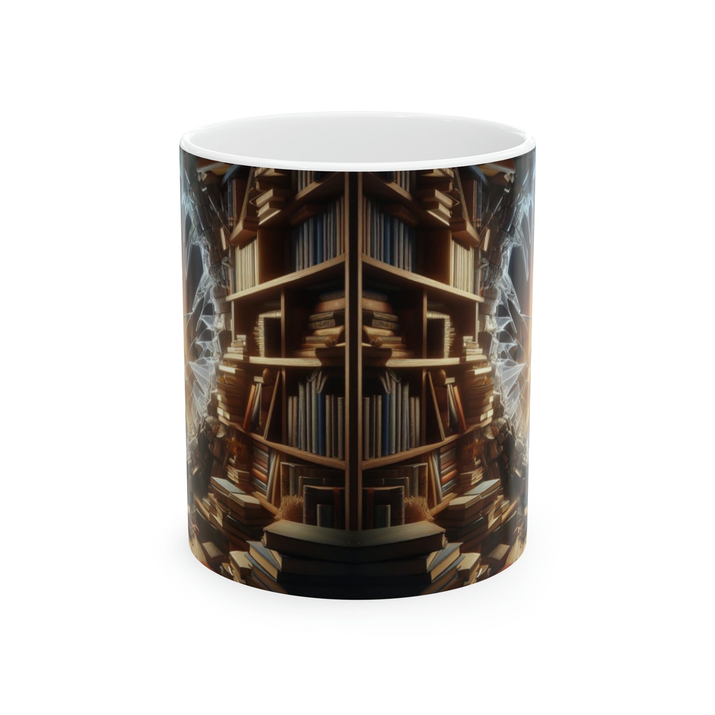 Bookworm’s Paradise – 3D Bookshelf Mug - Kim’s Signature Beauty & Accessories    