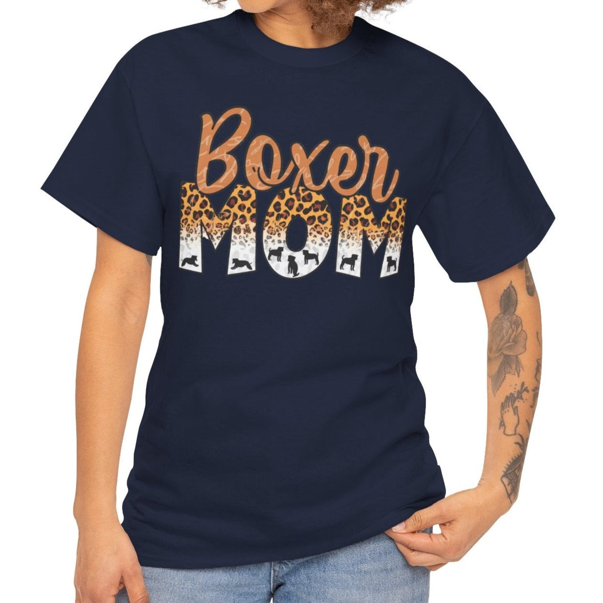 Boxer Mom Tee - Kim’s Signature Beauty & Accessories    