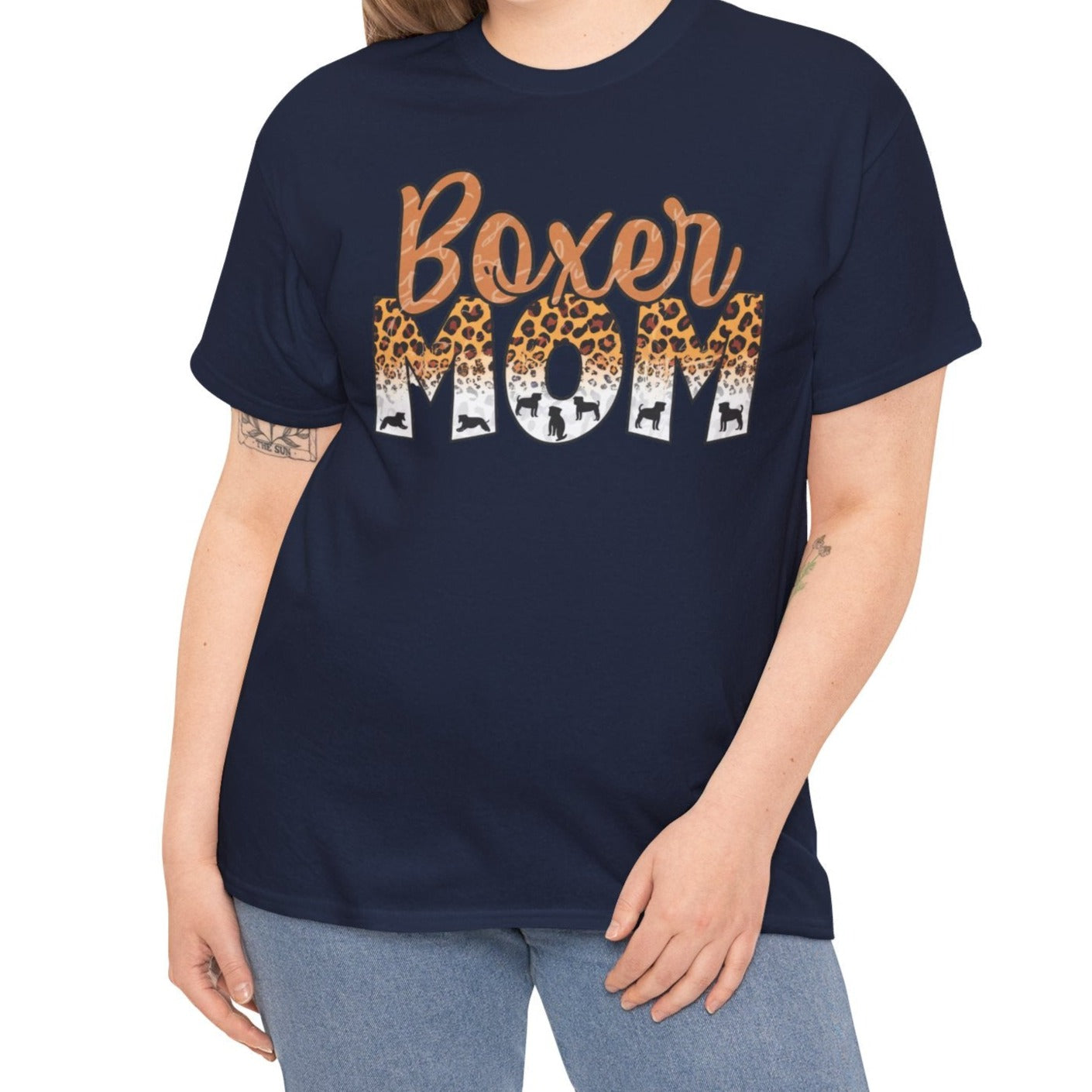 Boxer Mom Tee - Kim’s Signature Beauty & Accessories    