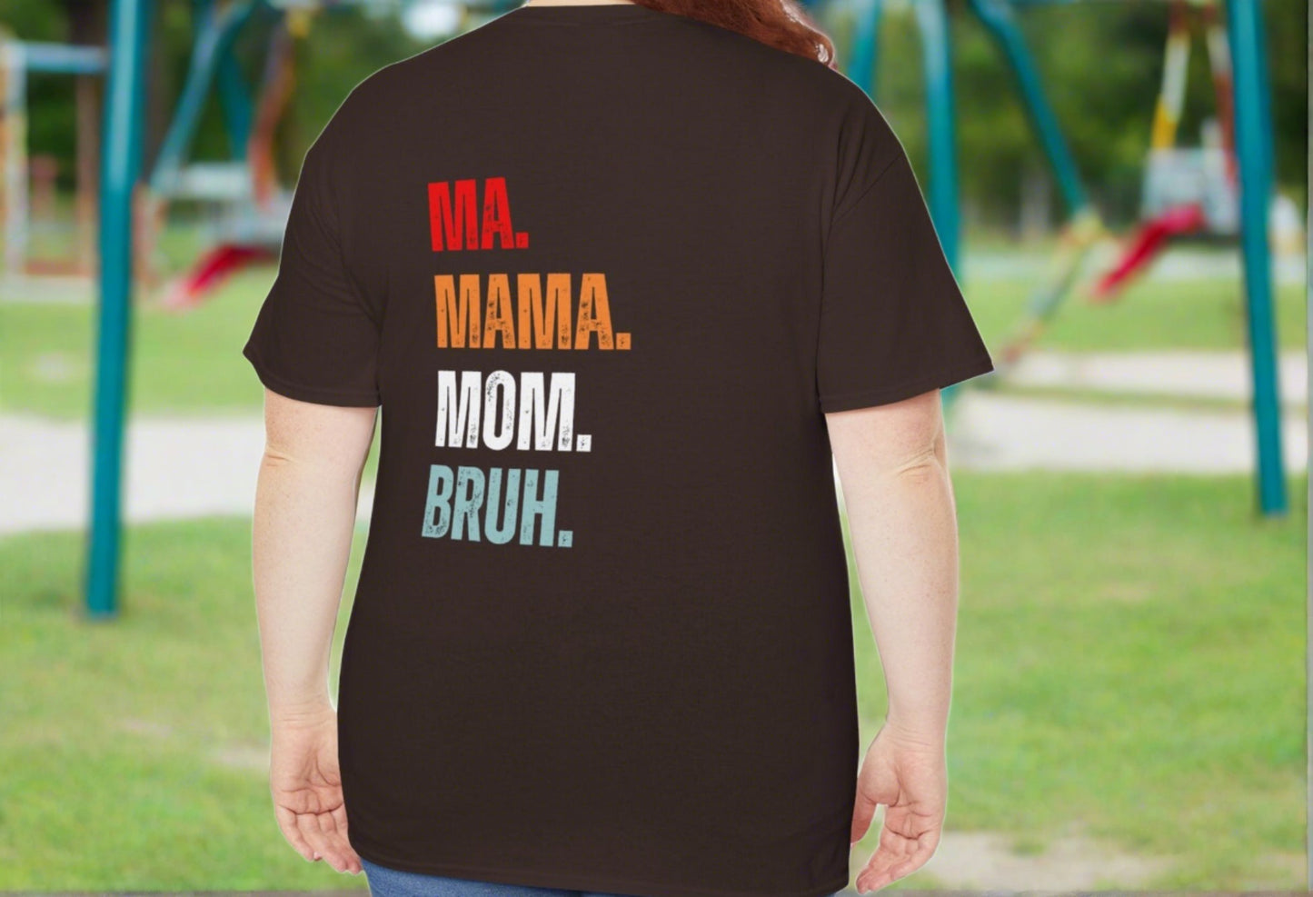 Boy Mom | Ma, Mama, Mom, Bruh | Cotton Tee - Kim’s Signature Beauty & Accessories    