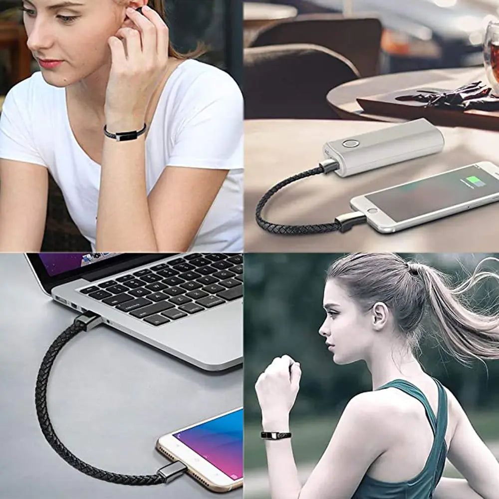 Bracelet Type Fast Charge Cord Charger Data - Kim’s Signature Beauty & Accessories    