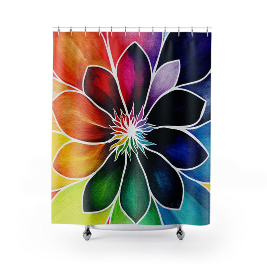 Bright Flower Shower Curtain - Kim’s Signature Beauty & Accessories    