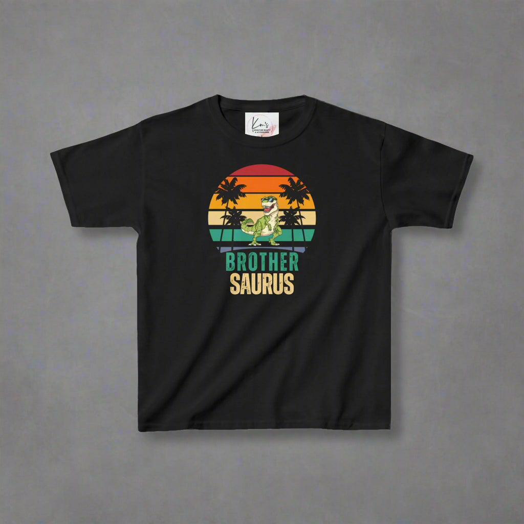 Brothersaurus Shirt Boys Tee - Kim’s Signature Beauty & Accessories    