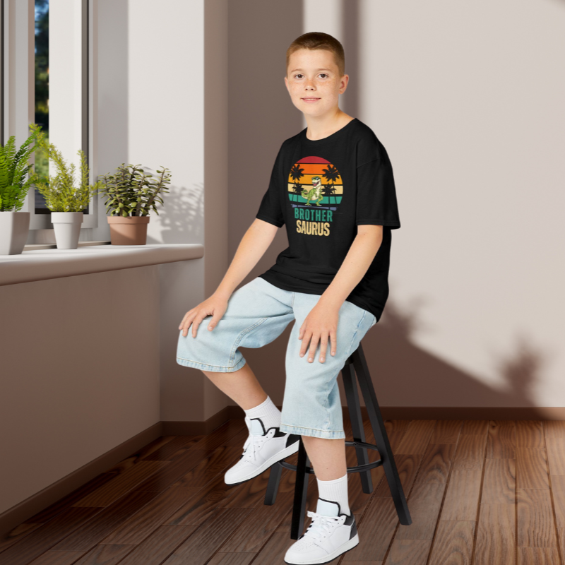 Brothersaurus Shirt Boys Tee - Kim’s Signature Beauty & Accessories    