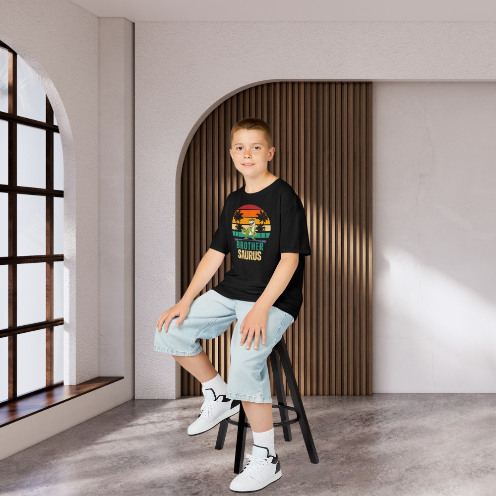 Brothersaurus Shirt Boys Tee - Kim’s Signature Beauty & Accessories    
