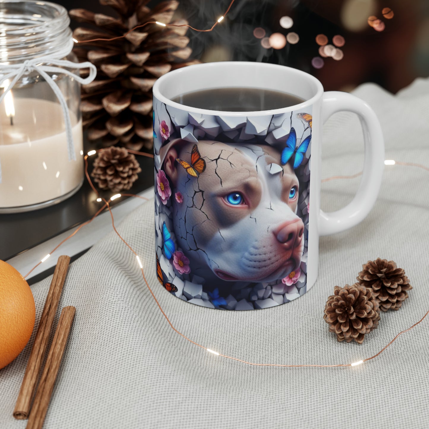 Bulldog 3D Ceramic Mug - Kim’s Signature Beauty & Accessories    