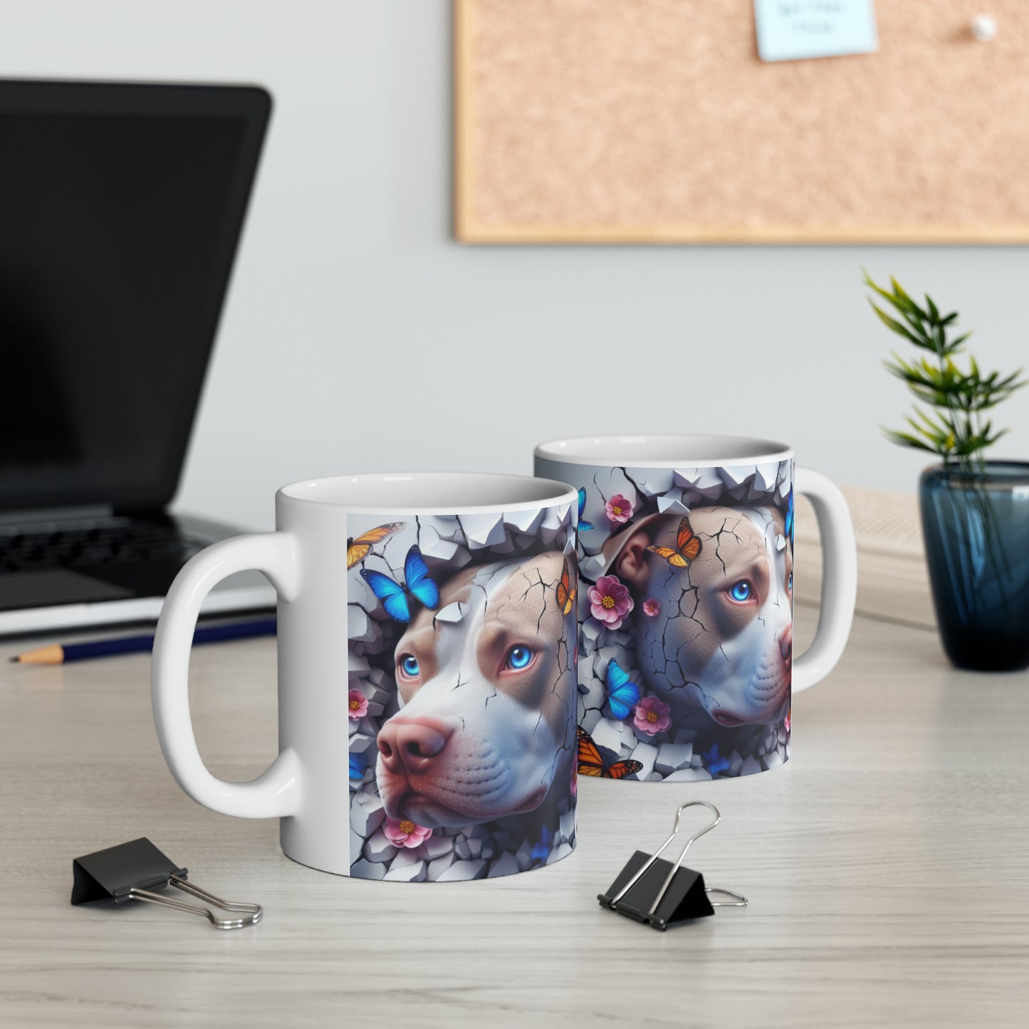 Bulldog 3D Ceramic Mug - Kim’s Signature Beauty & Accessories    
