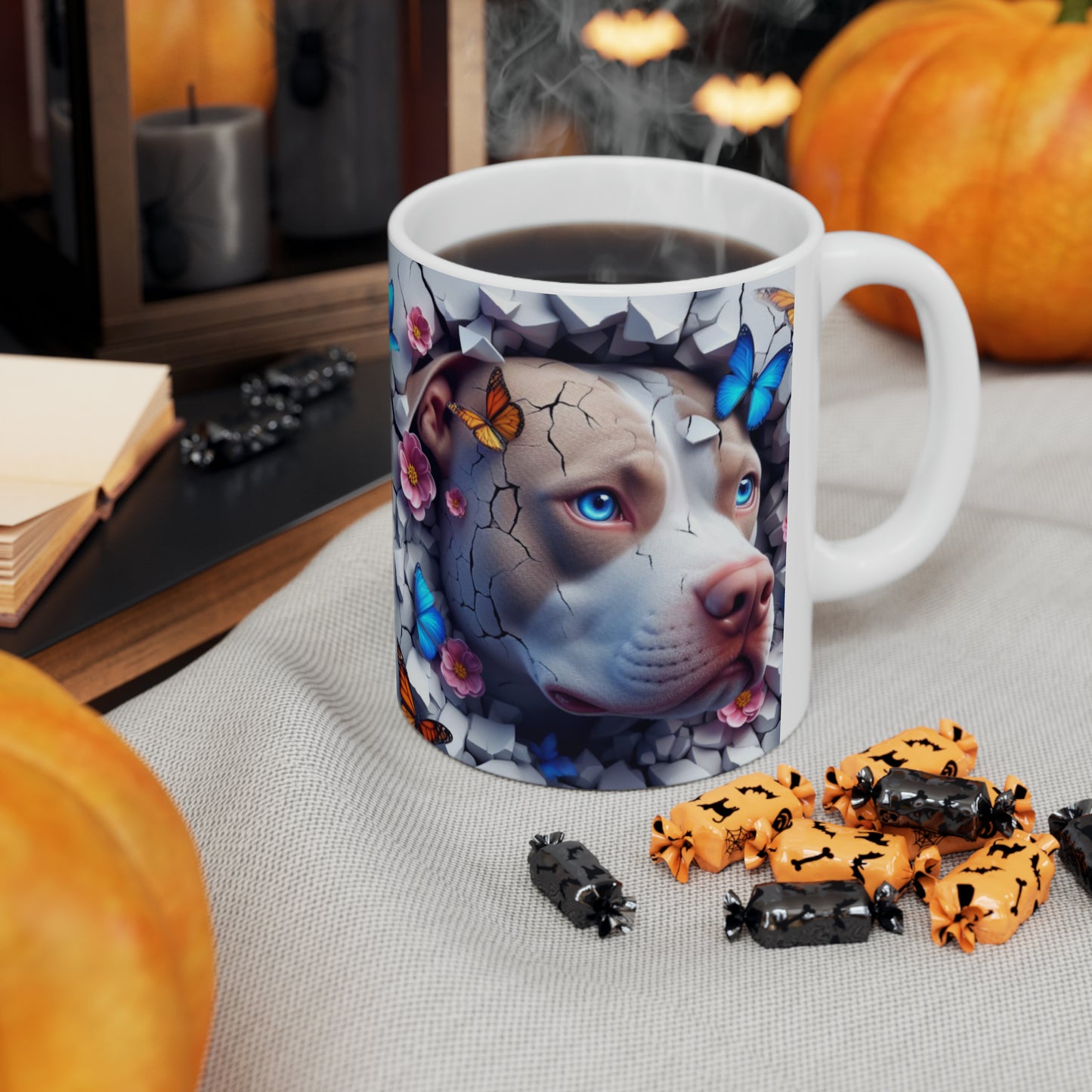 Bulldog 3D Ceramic Mug - Kim’s Signature Beauty & Accessories    