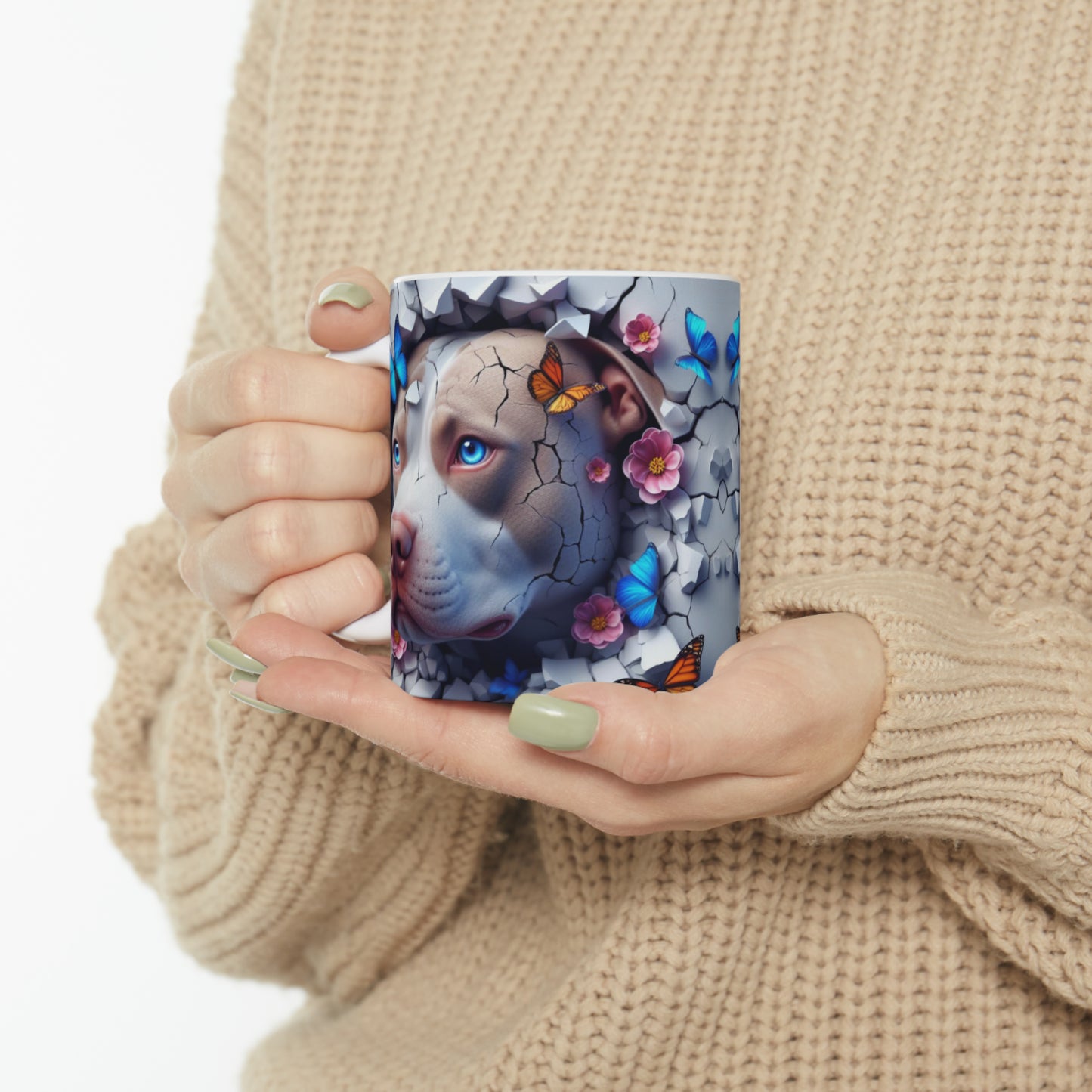 Bulldog 3D Ceramic Mug - Kim’s Signature Beauty & Accessories    