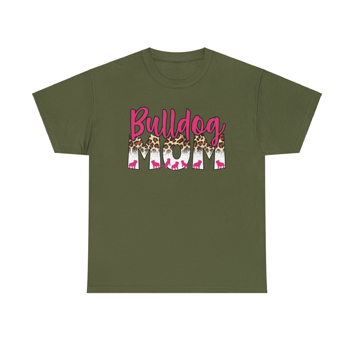 Bulldog Mom |  Cotton Tee - Kim’s Signature Beauty & Accessories    