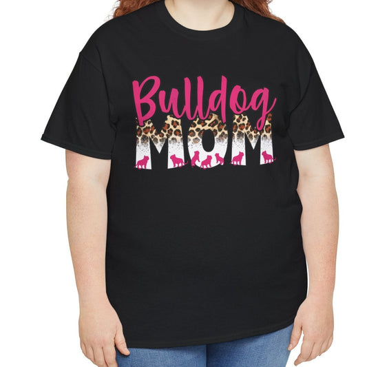 Bulldog Mom |  Cotton Tee - Kim’s Signature Beauty & Accessories    