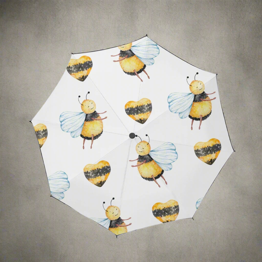 Bumble Bee Travel Umbrella with Auto Open/Close - Kim’s Signature Beauty & Accessories    