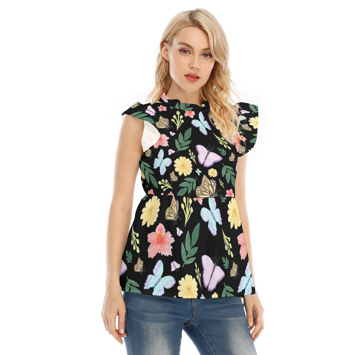 Butterfly Beauty Blouse - Kim’s Signature Beauty & Accessories    