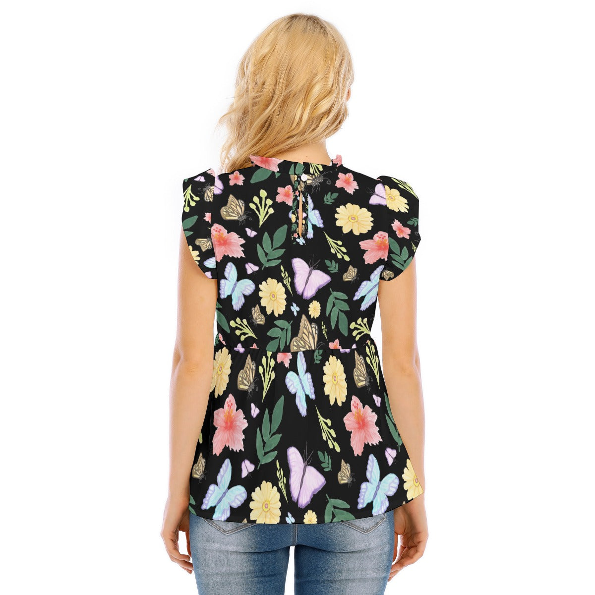 Butterfly Beauty Blouse - Kim’s Signature Beauty & Accessories    