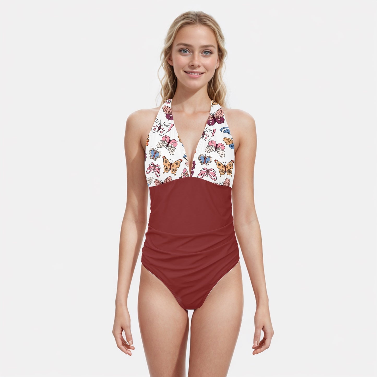 Butterfly Bliss |Women's One-Piece Swimsuit - Kim’s Signature Beauty & Accessories    