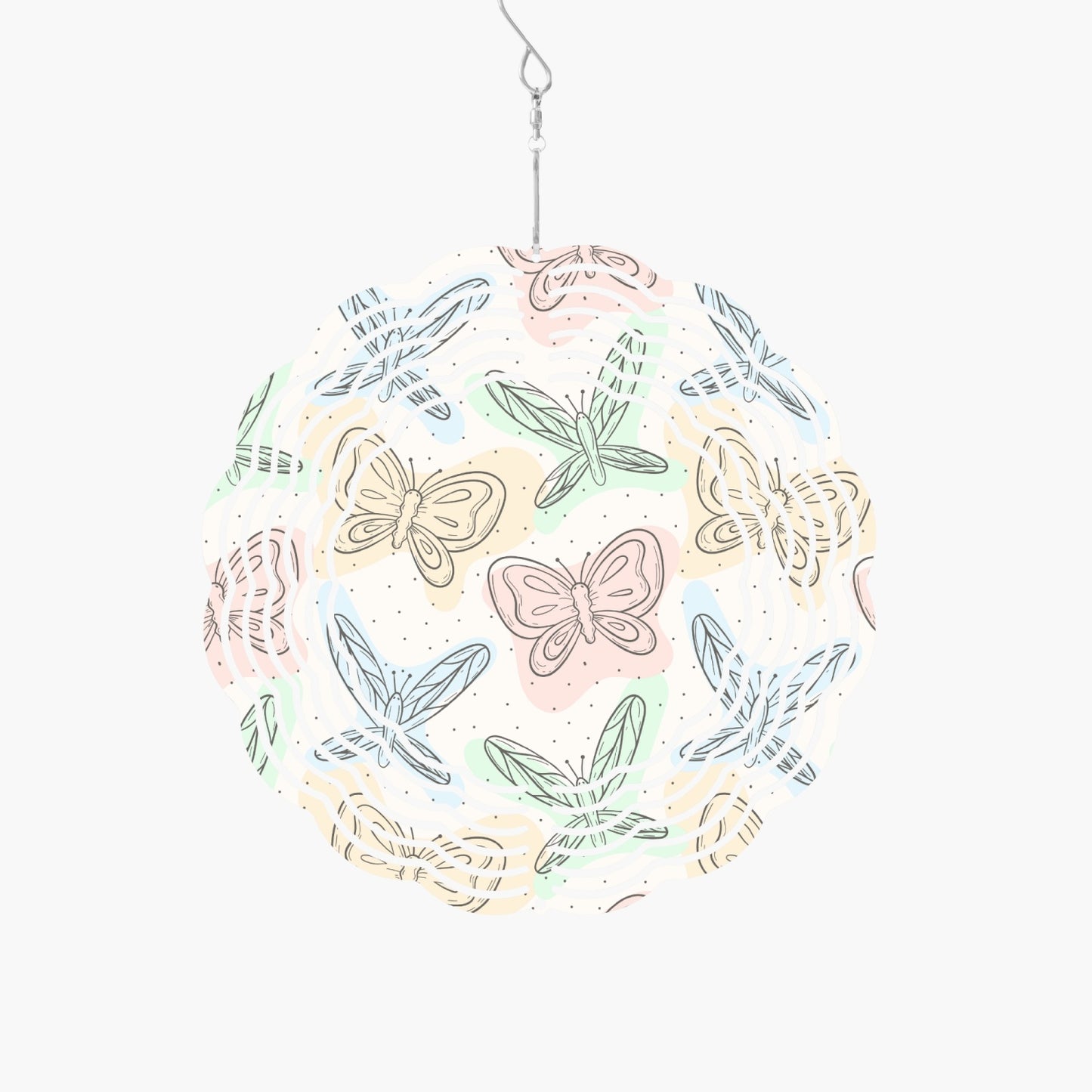 Butterfly Haven Flower Wind Spinner - Kim’s Signature Beauty & Accessories    