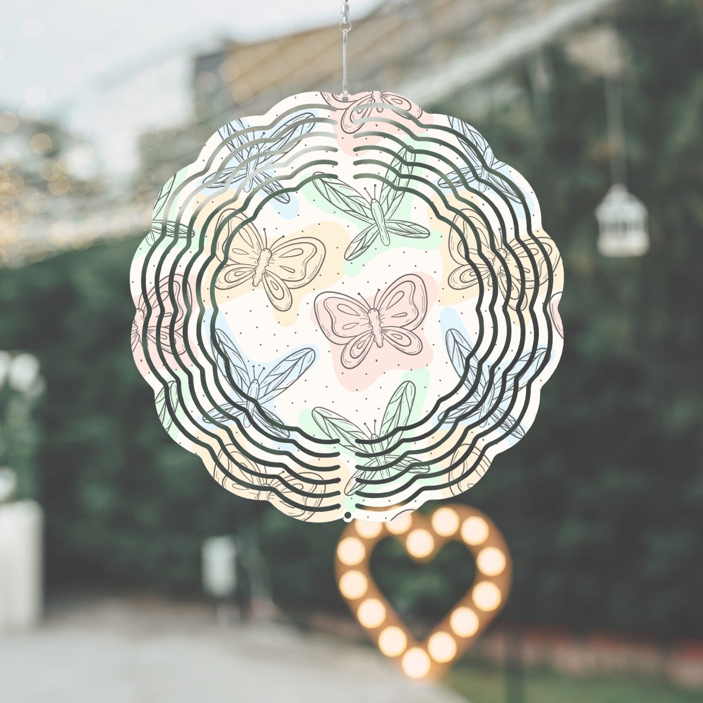 Butterfly Haven Flower Wind Spinner - Kim’s Signature Beauty & Accessories    