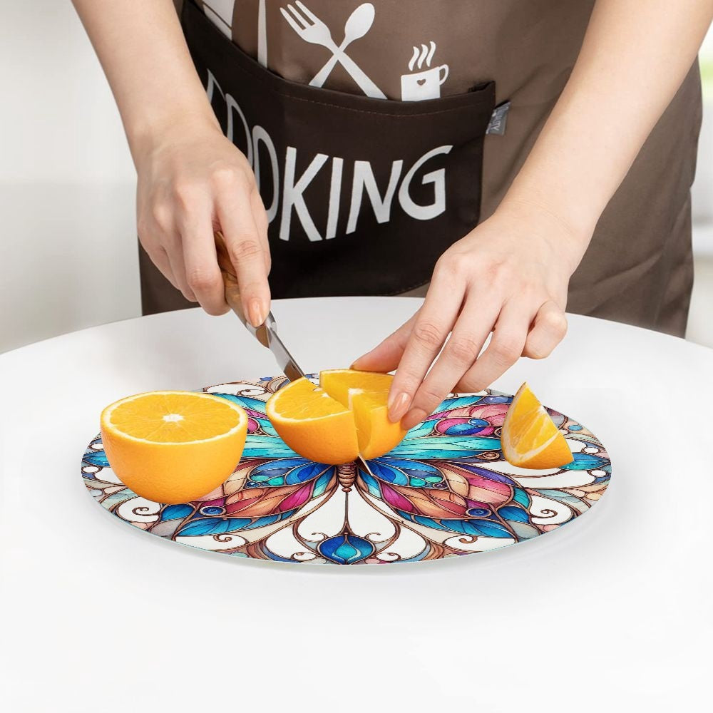 Butterfly Love | Tempered Glass Cutting Board - Kim’s Signature Beauty & Accessories    
