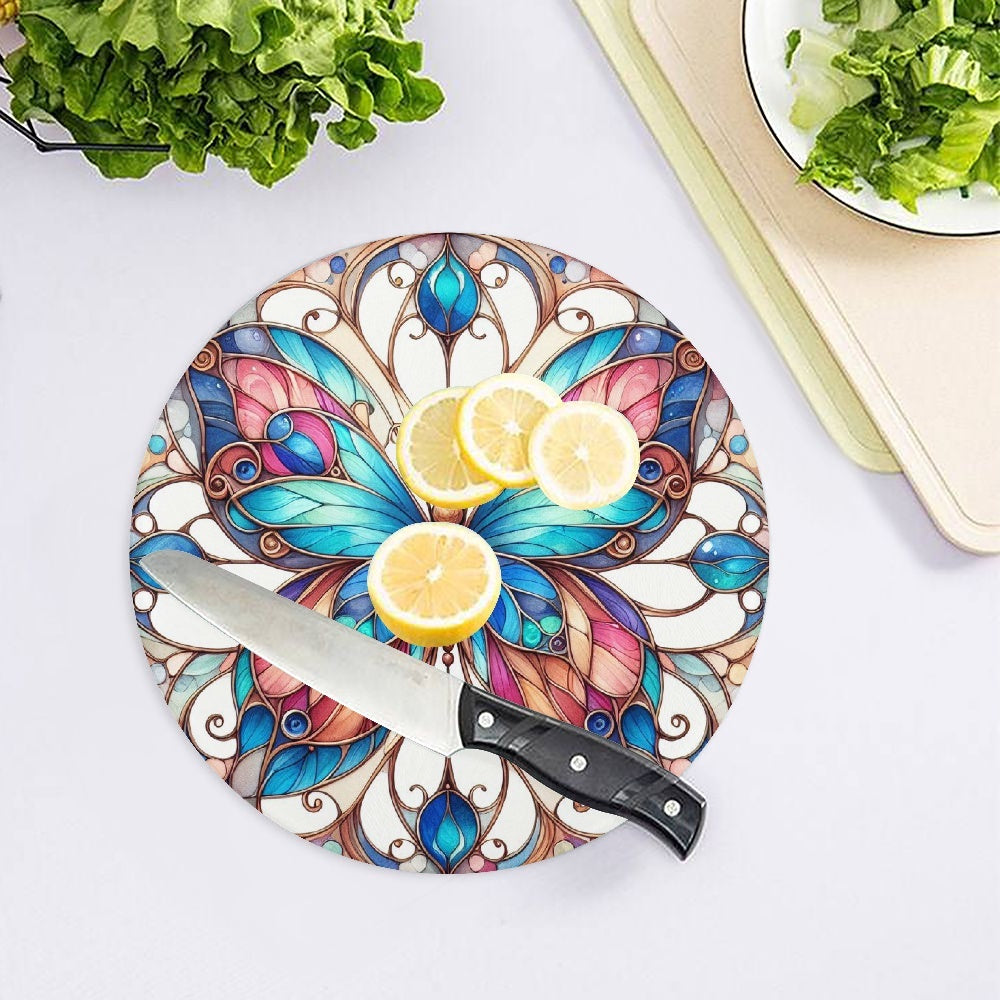 Butterfly Love | Tempered Glass Cutting Board - Kim’s Signature Beauty & Accessories    