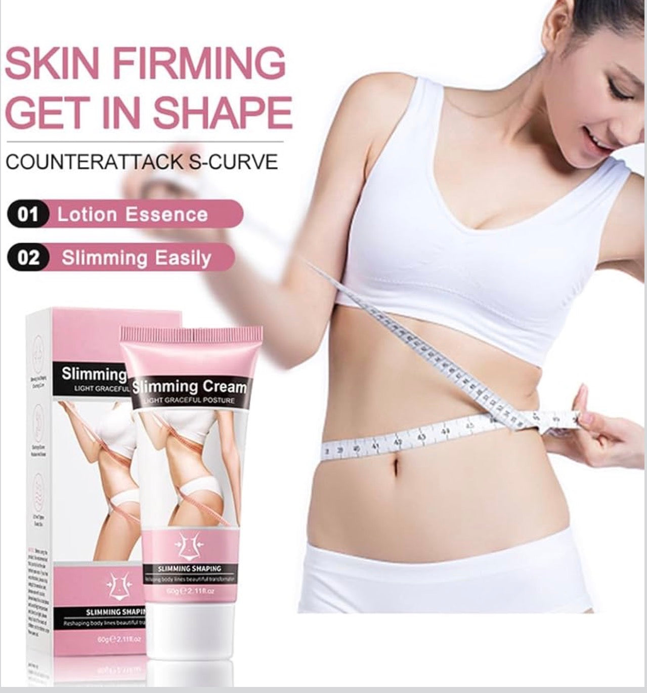 Magic Slimming Cream Weight Loss Cellulite Treatment for Belly Buttocks Arms and Thighs