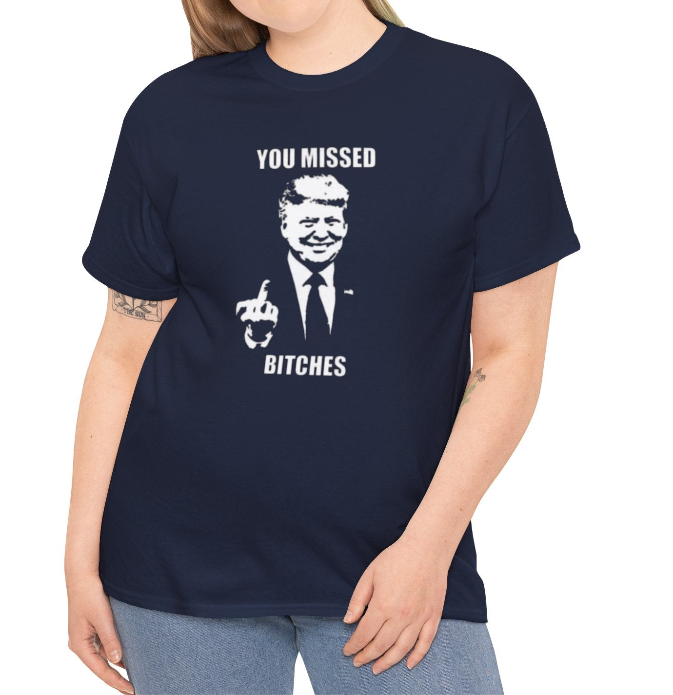 You Missed B*tches  Tee - Kim’s Signature Beauty & Accessories    (Store description)