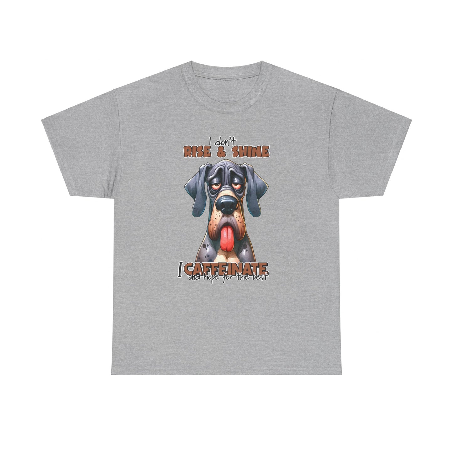Caffeinate & Hope Dog Tee - Kim’s Signature Beauty & Accessories    