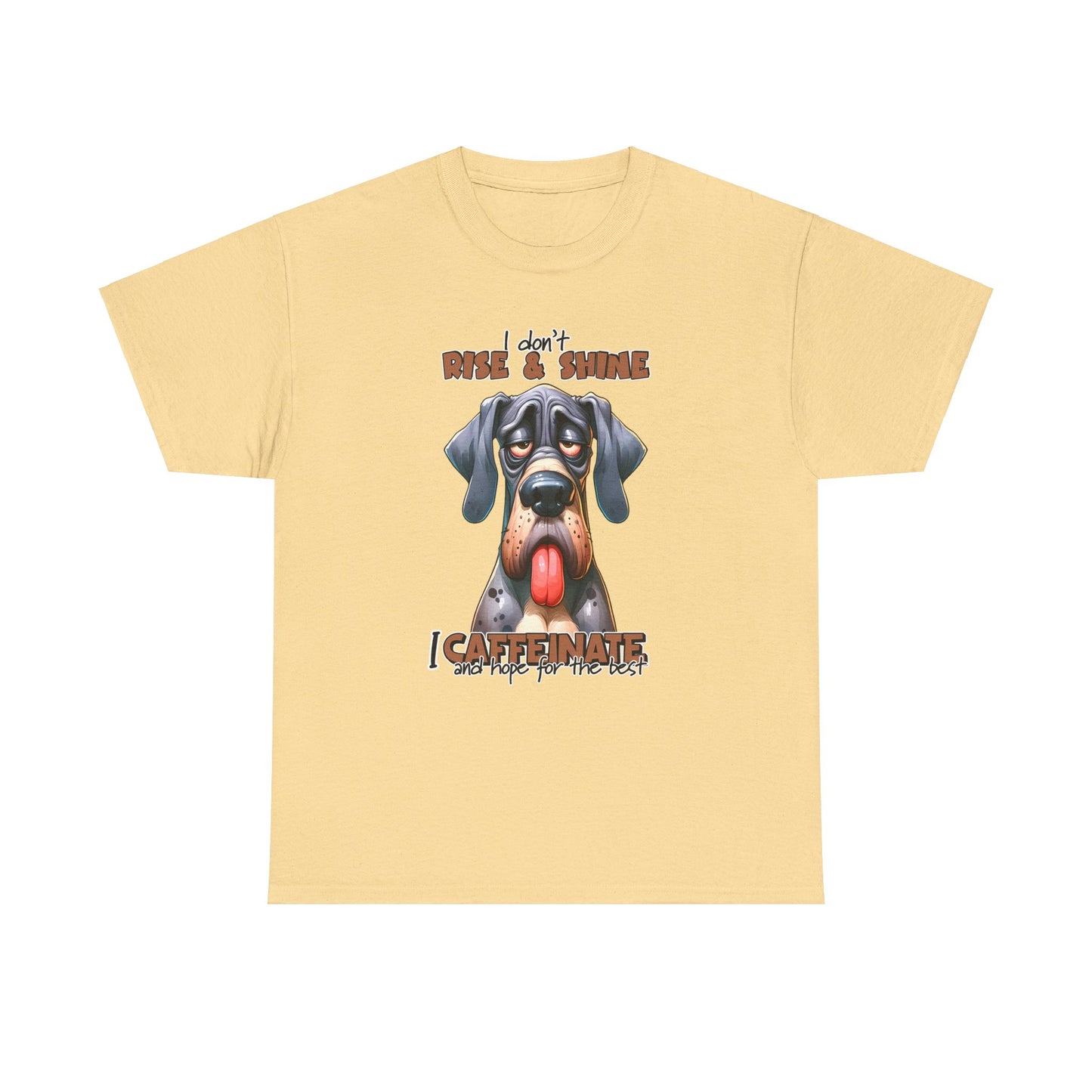 Caffeinate & Hope Dog Tee - Kim’s Signature Beauty & Accessories    